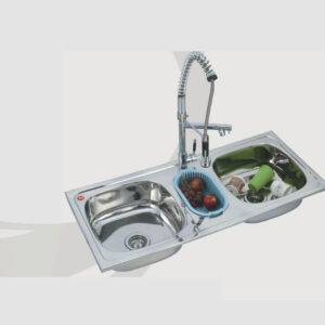 VENTO D/BOWL W/DRAIN BOARD
